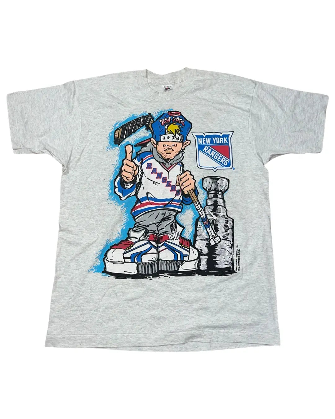 Vintage Rare 1994 Rangers Stanley Cup Graffiti Tee KIF Vintage