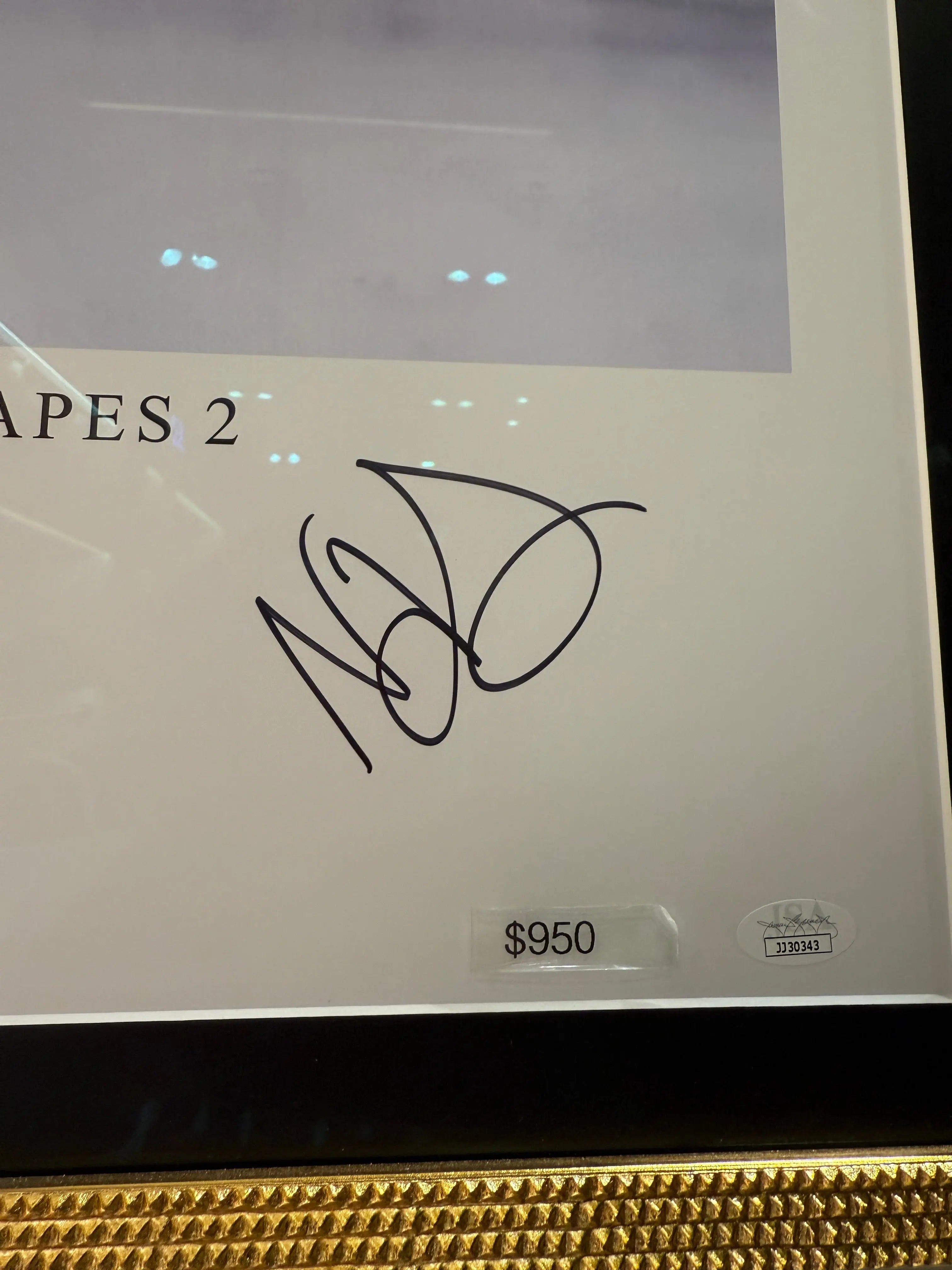 2019 Nas: The Lost Tapes II SIGNED KIF Vintage