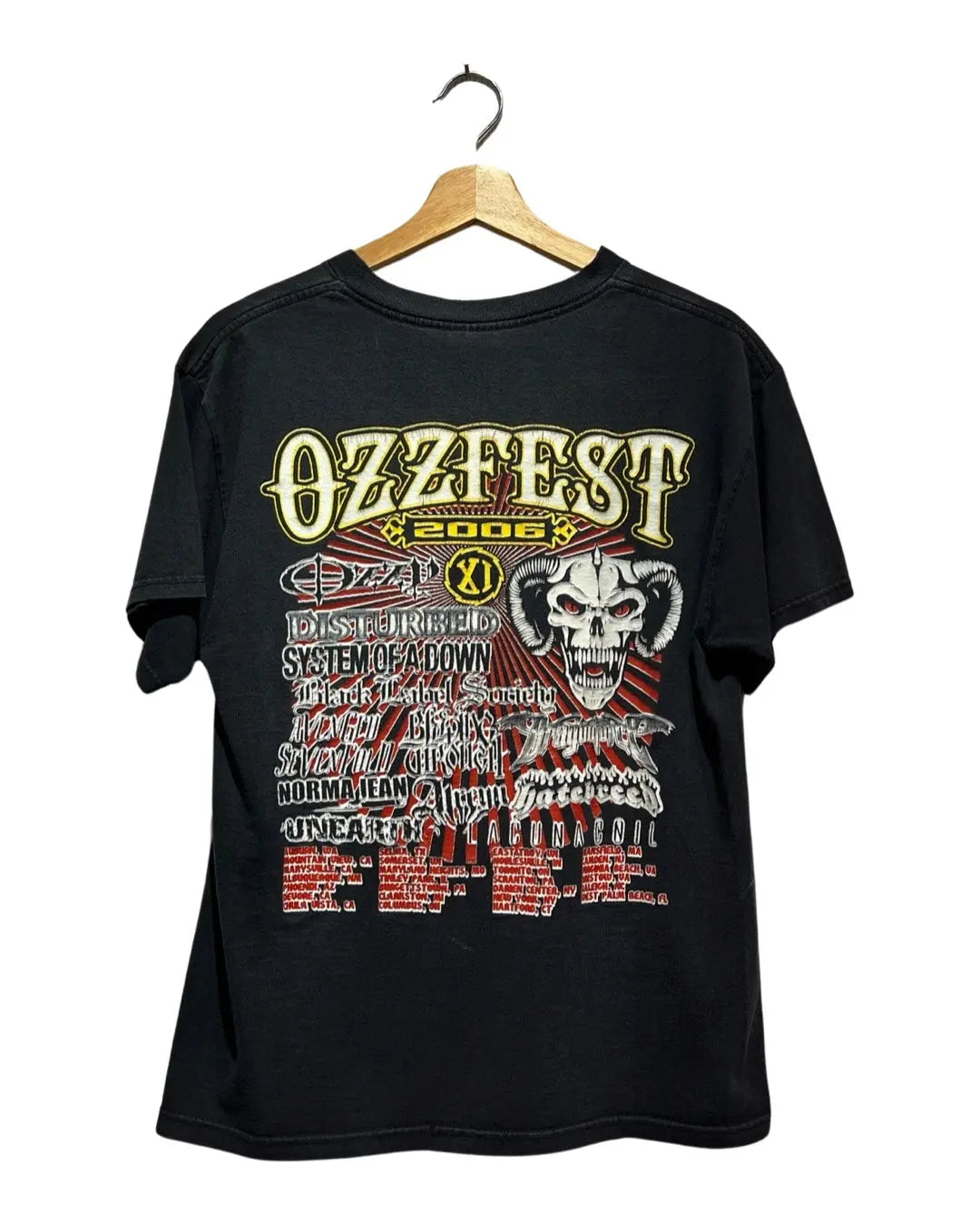 Vintage 2006 Ozzfest Tour Tee KIF Vintage