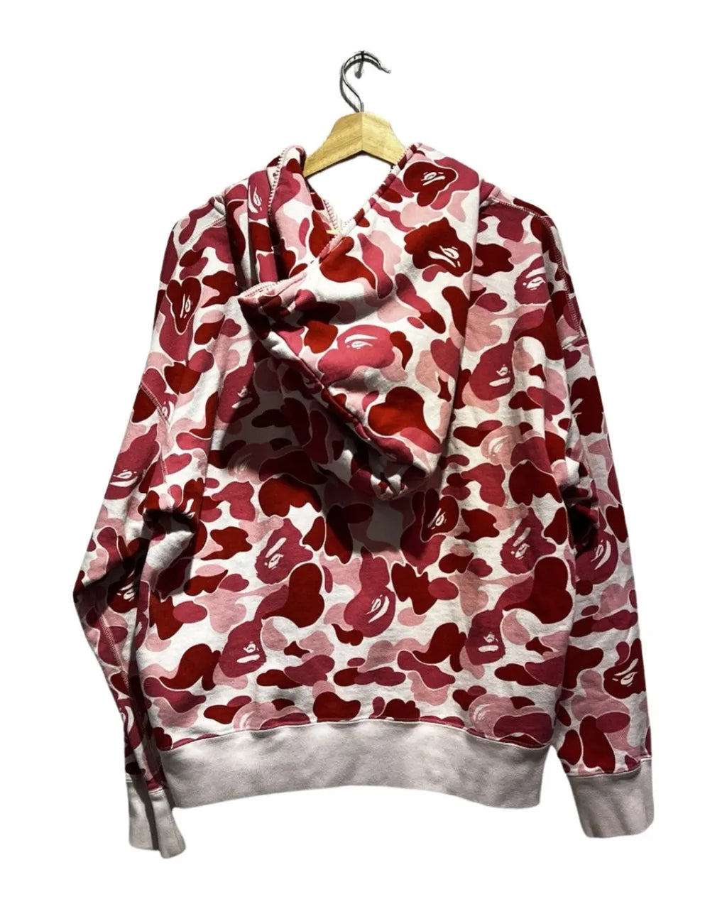 Vintage Bape A Bathing Ape Pink ABC Camo Full Zip Hoodie KIF Vintage