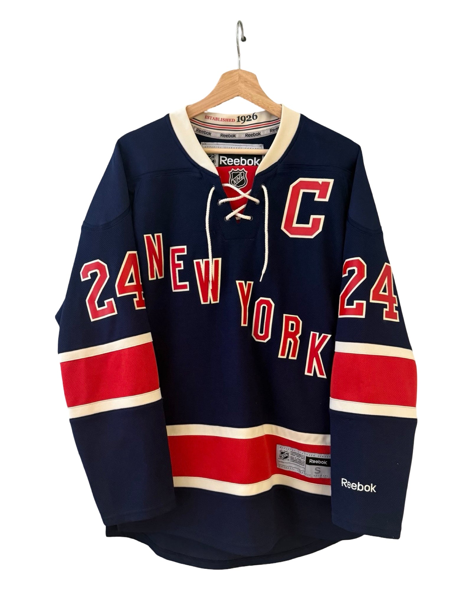 Vintage New York Rangers Ryan Callahan NHL Hockey Reebok Jersey