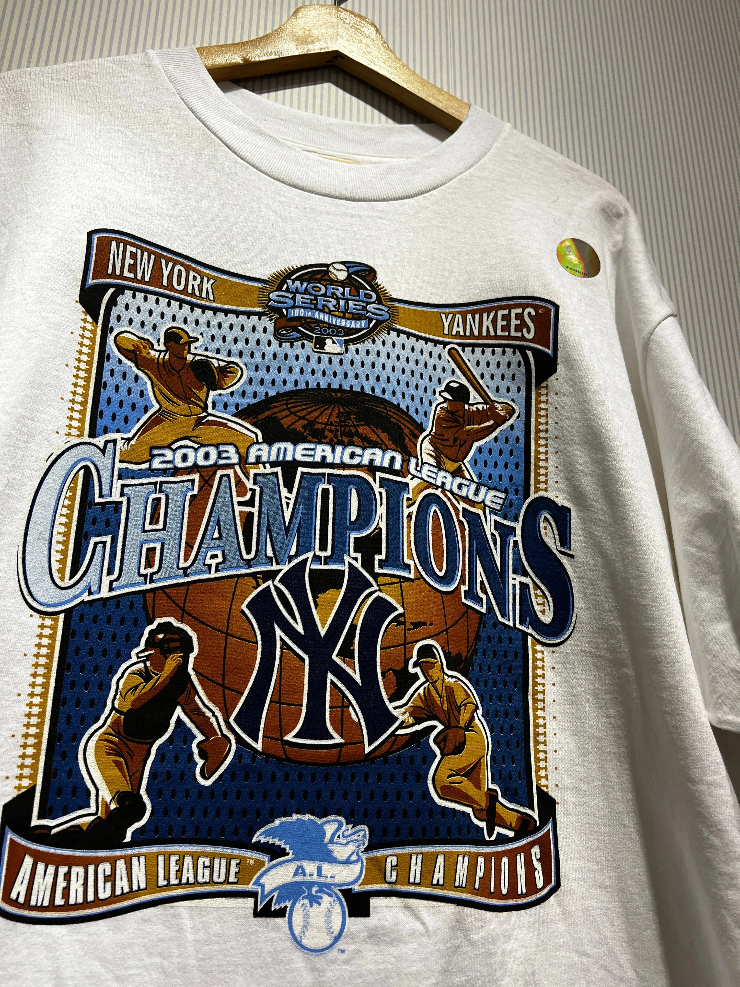 Vintage DS 2003 New York Yankees World Series Tee KIF Vintage