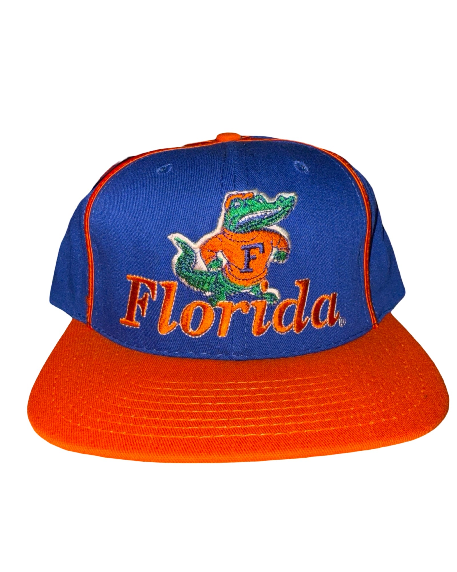 Vintage 90s Florida Gators Blue The Game Snapback Hat KIF Vintage