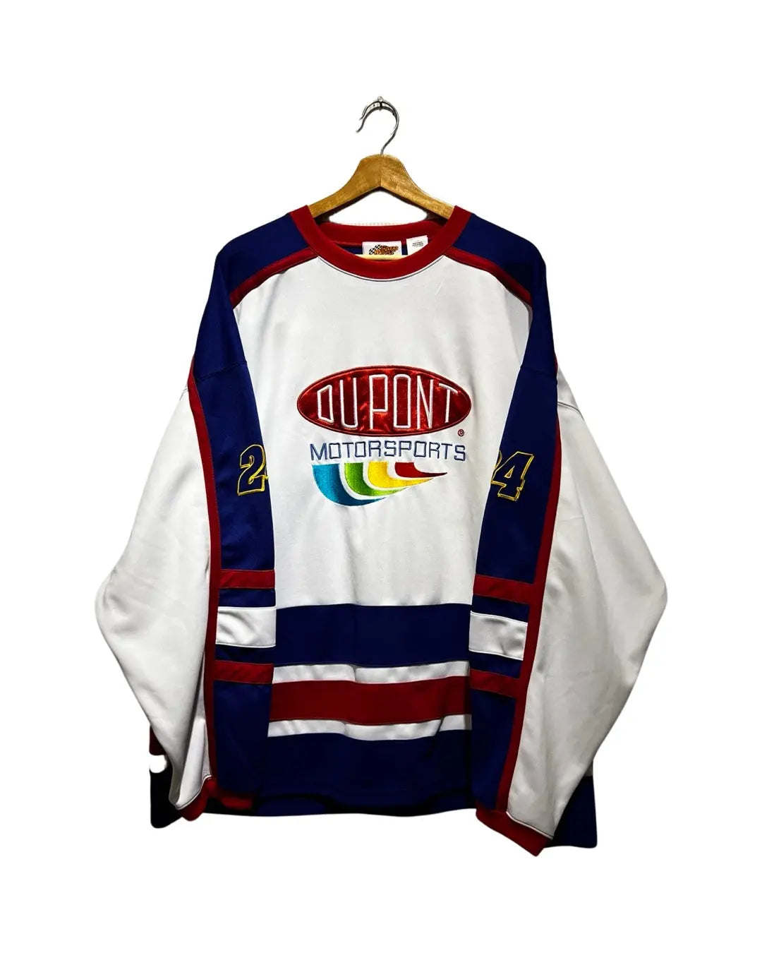 Vintage 90s Nascar x DuPont Motorsports Hockey Jersey KIF Vintage