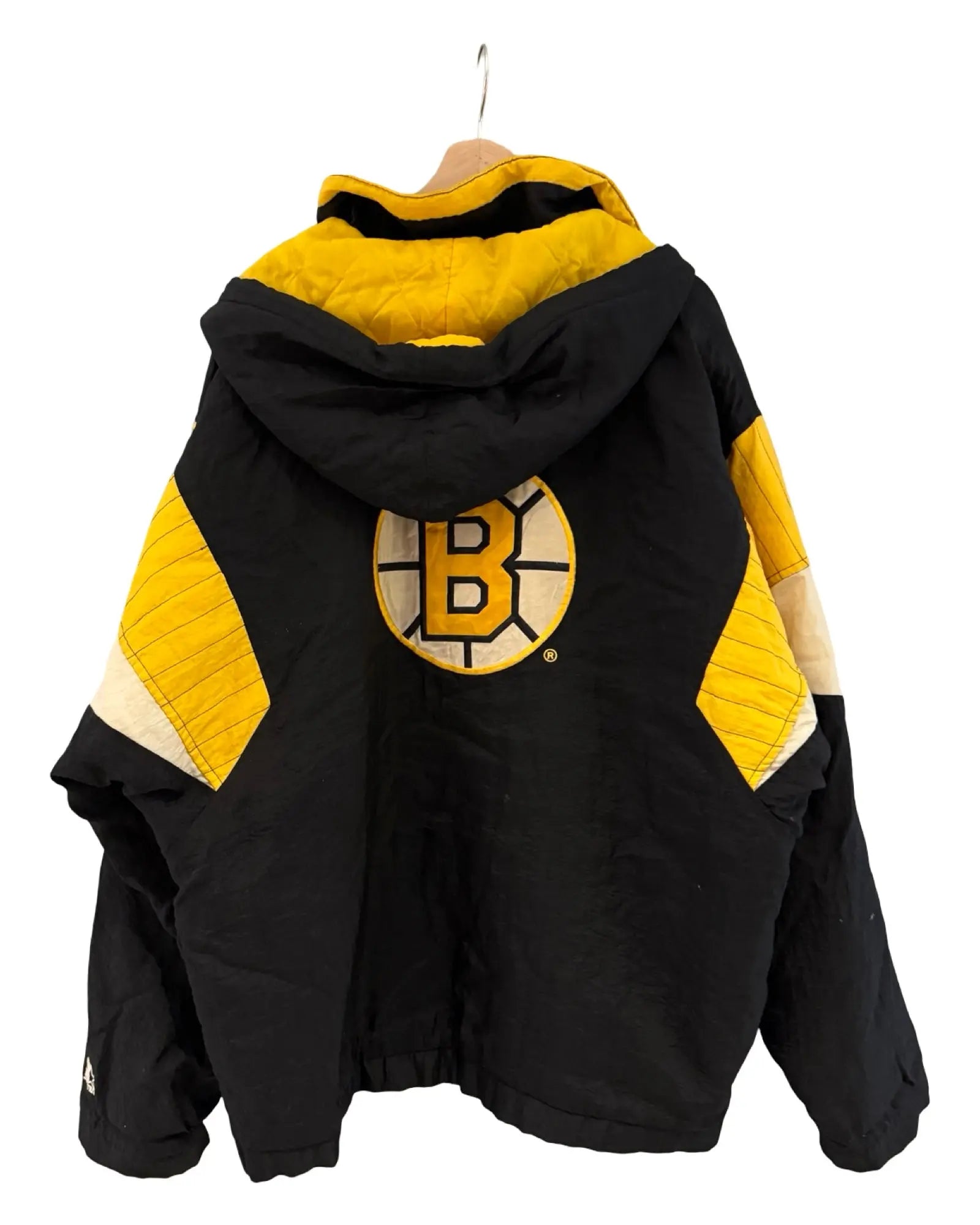 Vintage 90s Boston Bruins NHL Starter Half Zip Jacket KIF Vintage