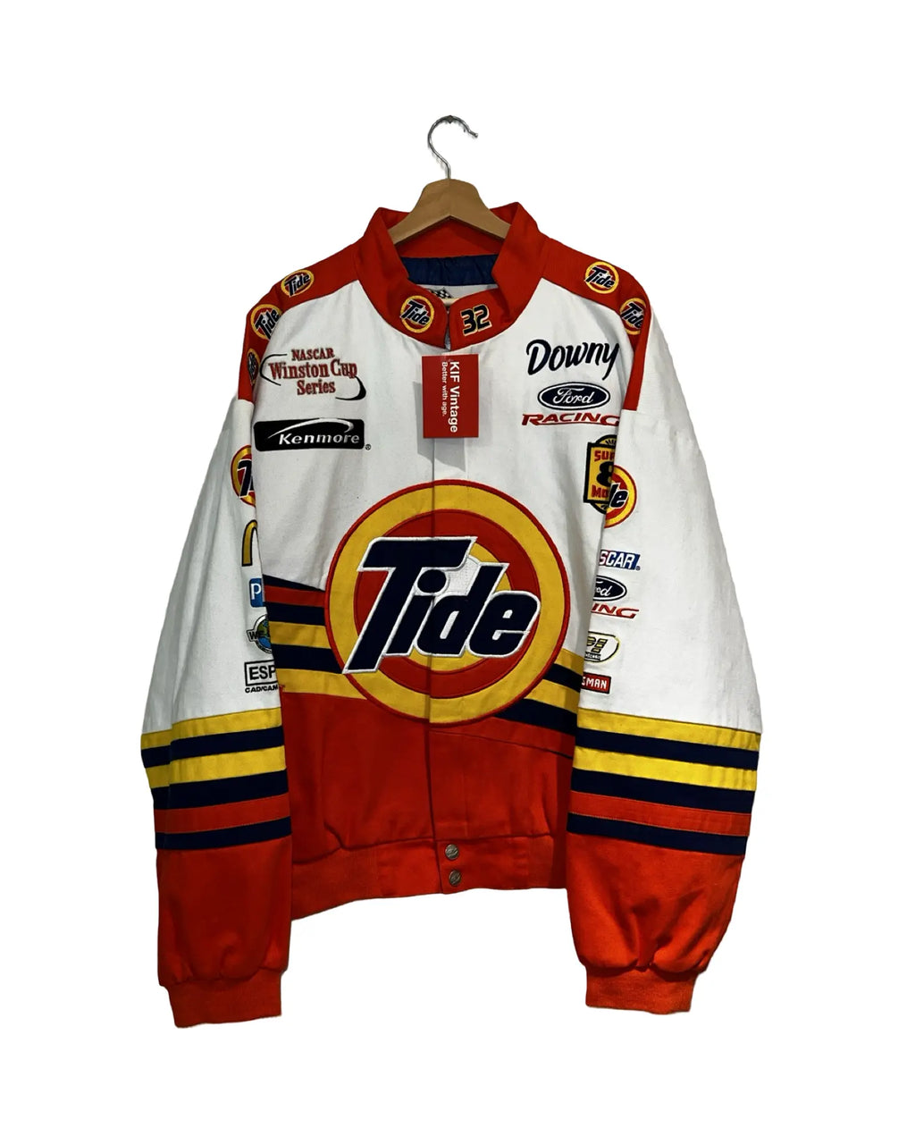 Vintage 90s Nascar Tide Racing Jacket KIF Vintage