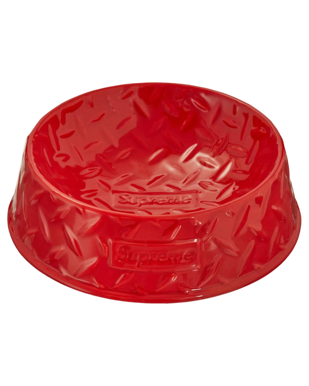 2023 Supreme レッド セラミック ドッグボウル