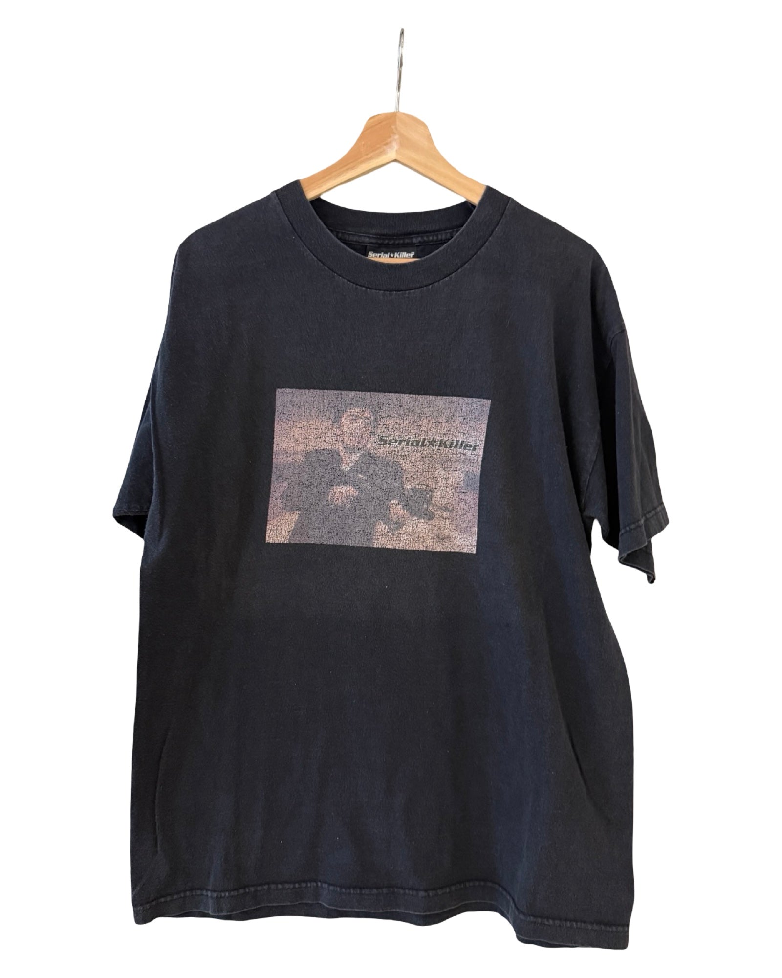 Camiseta vintage de los 90 con Scarface, el asesino en serie