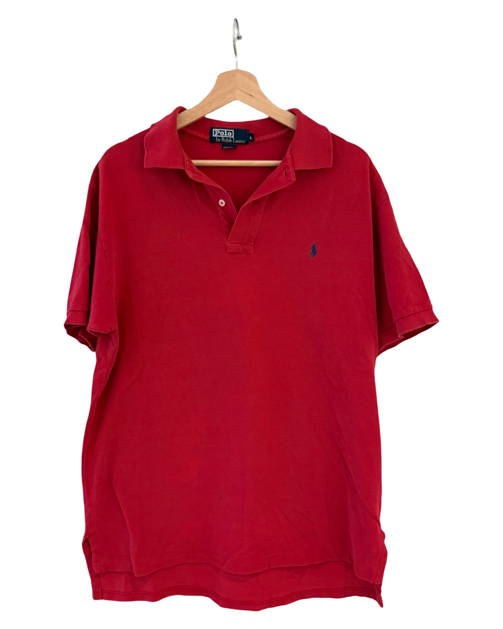 Vintage Polo Ralph Lauren Red Blue Shirt