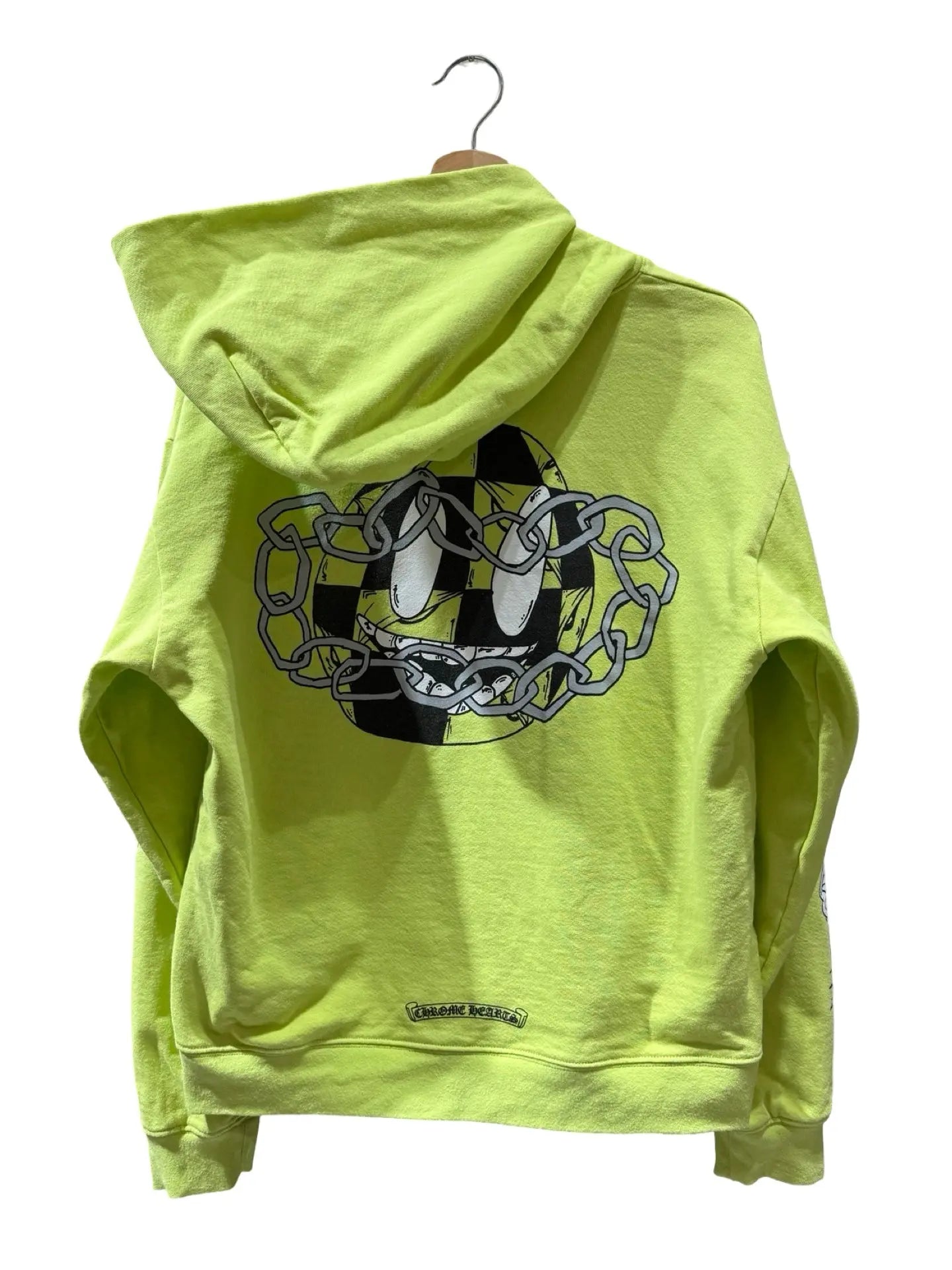 Chrome Hearts Matty Boy Lime Green Hoodie KIF Vintage