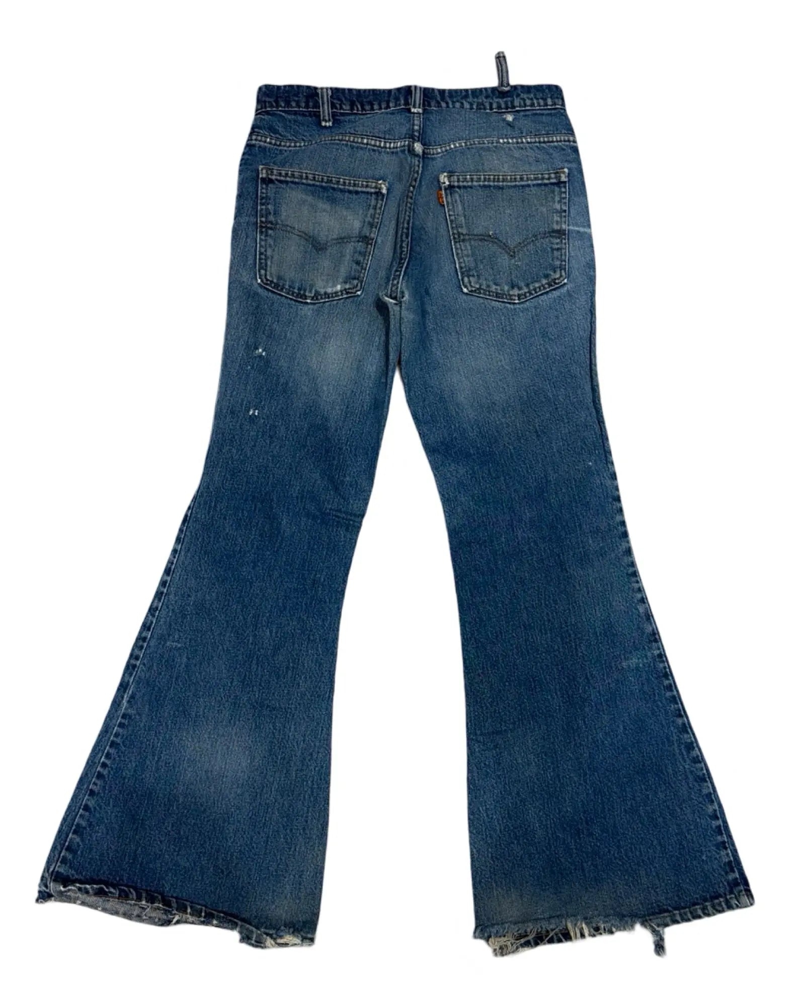 70s Levi's Orange Tab Flared Denim Jeans size 30 KIF Vintage