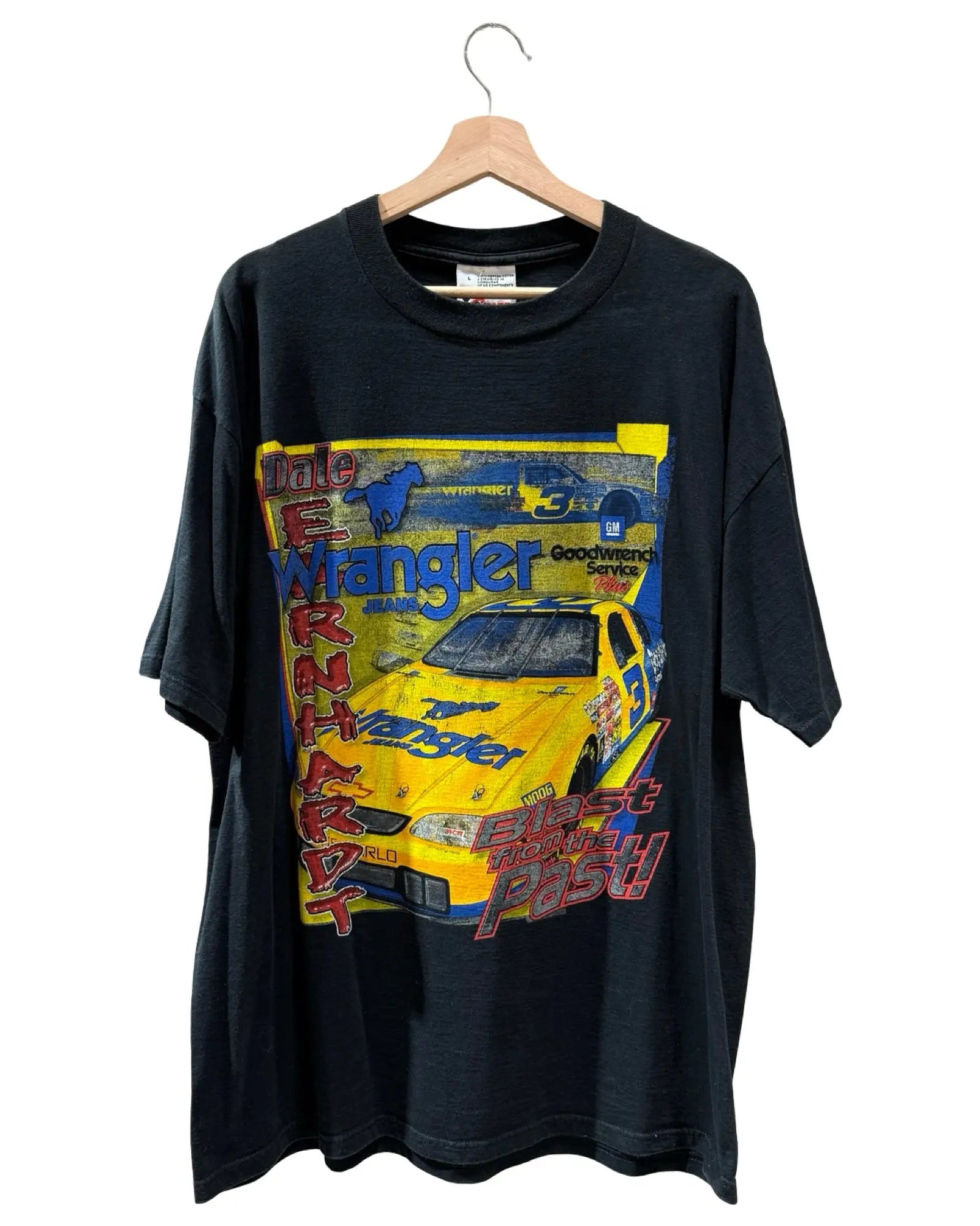 Vintage 2000 Nascar Dale Earnhardt Wrangler Tee KIF Vintage