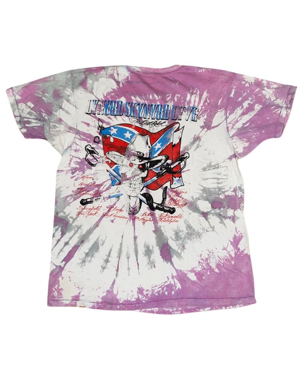 Vintage 1993 Lynyrd Skynyrd The Last Rebel Tour Tee KIF Vintage