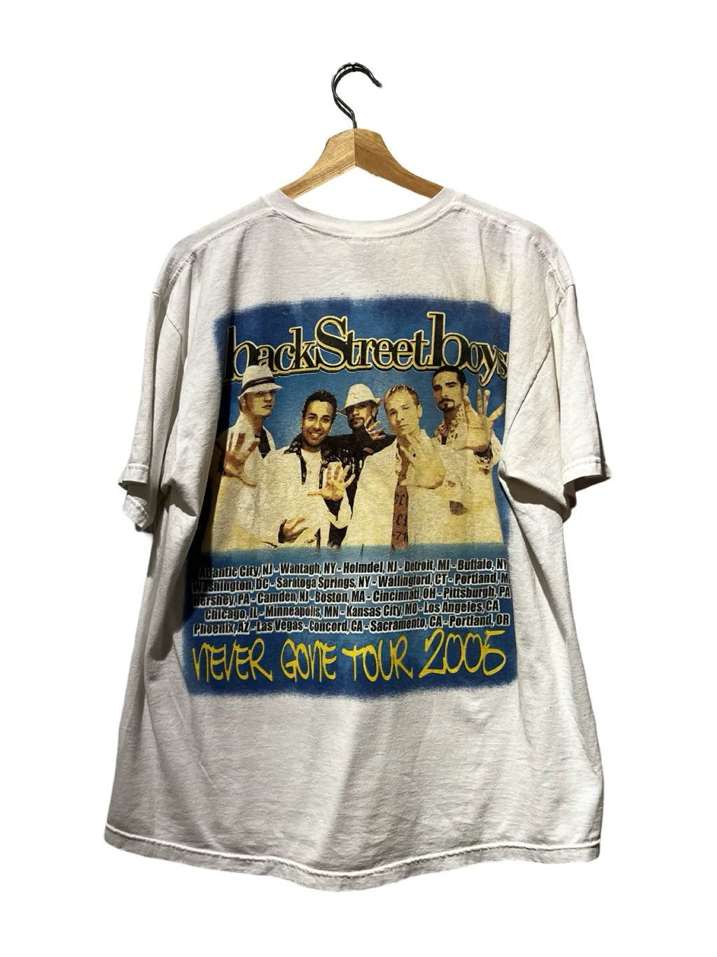 Vintage 2005 Backstreet Boys Tour Tee KIF Vintage