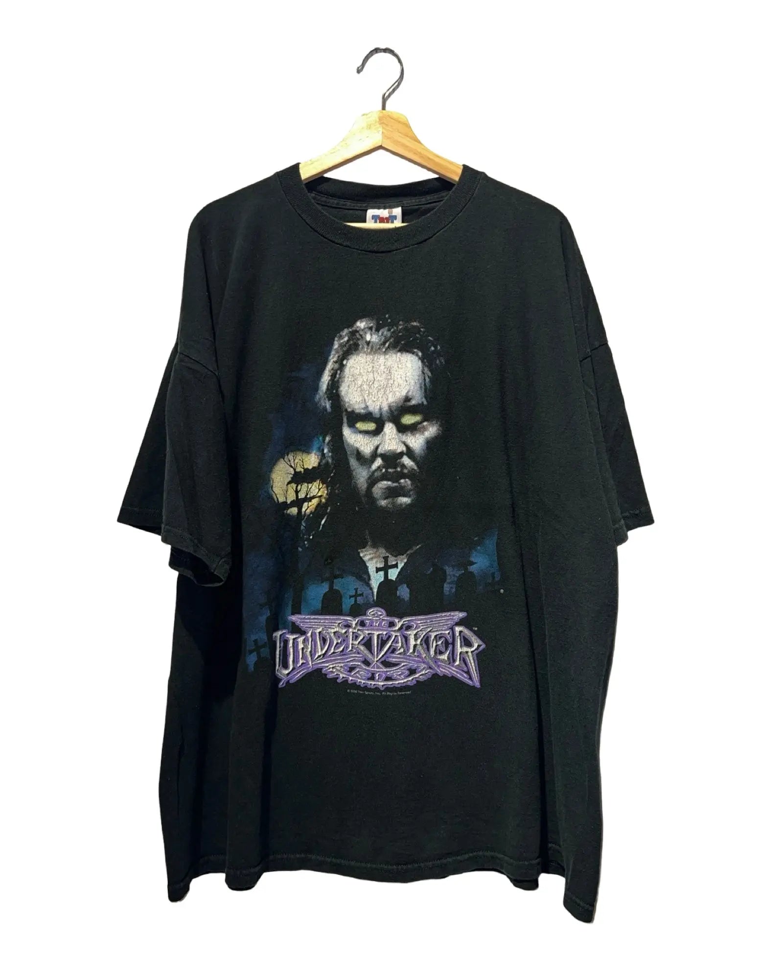 Vintage 1998 WWF The Undertaker RIP Promo Tee KIF Vintage