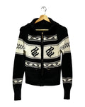 Vintage y2k Rocawear Knits Womans Zip Up Sweater KIF Vintage