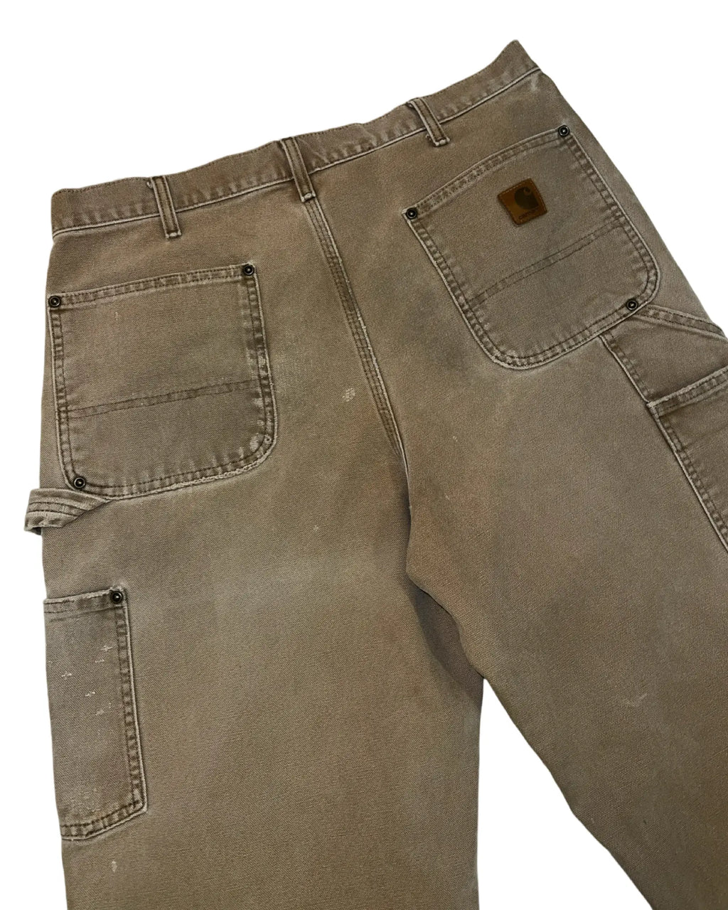34 x 32 Vintage 90s Carhartt Tan Double Knee Pants KIF Vintage
