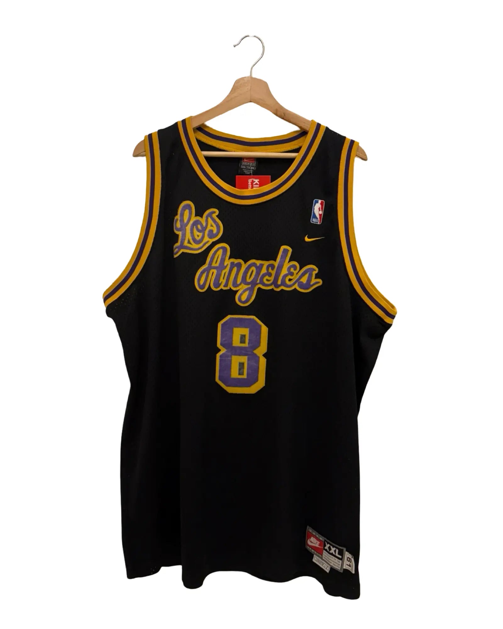 Vintage 00s Nike Kobe Bryant 8 Lakers Black Swingman Jersey KIF Vintage