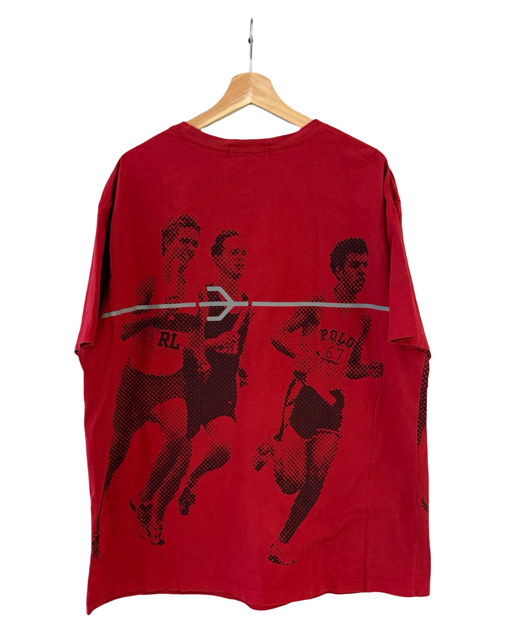 Vintage Polo Ralph Lauren Sport Track Team Tee