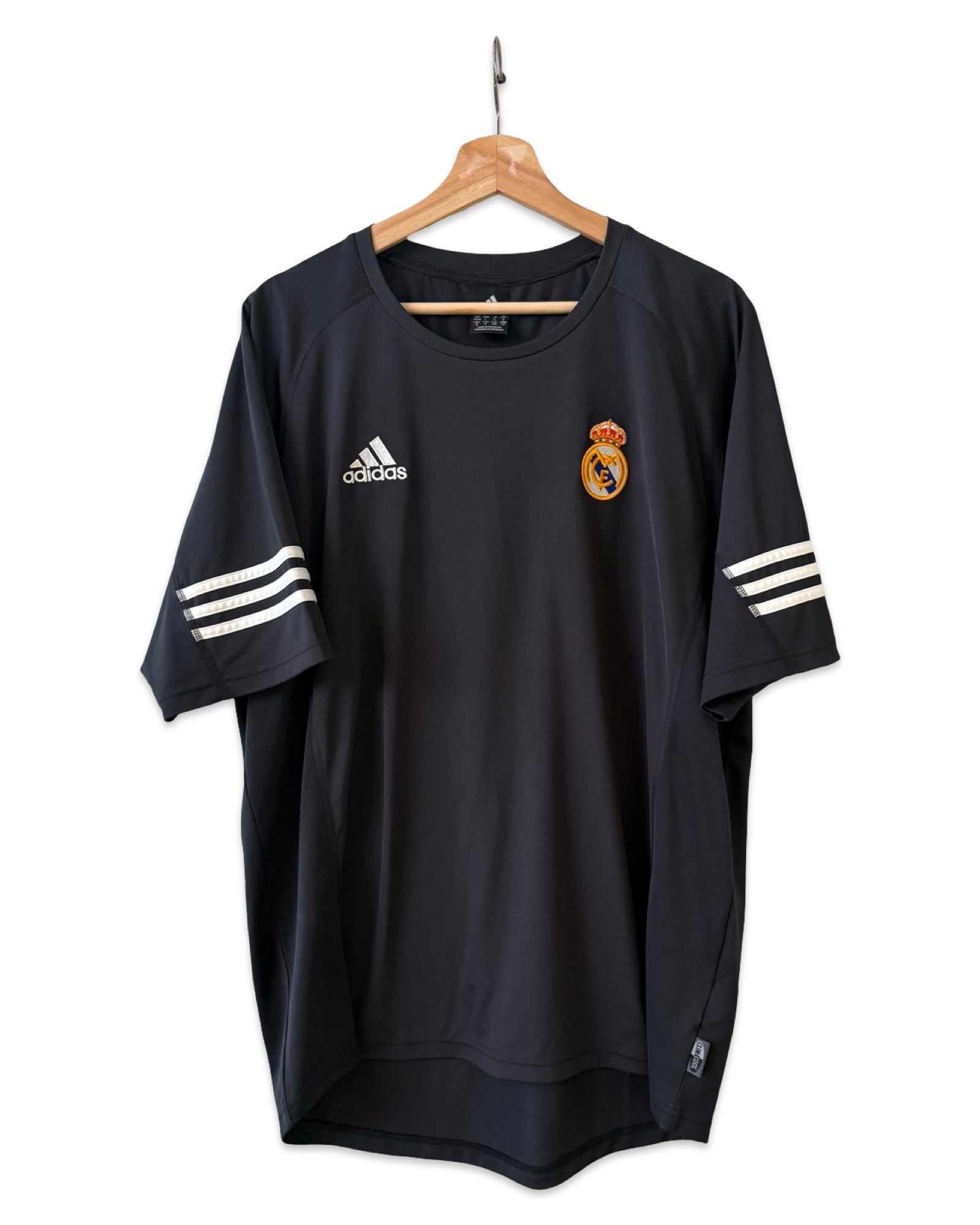 Vintage 2002 Real Madrid Adidas Centenary Away Soccer Jersey