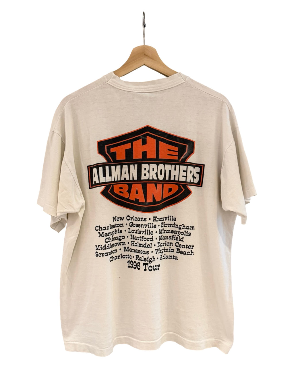 Vintage 1996 The Allman Brothers Band Tour Tee