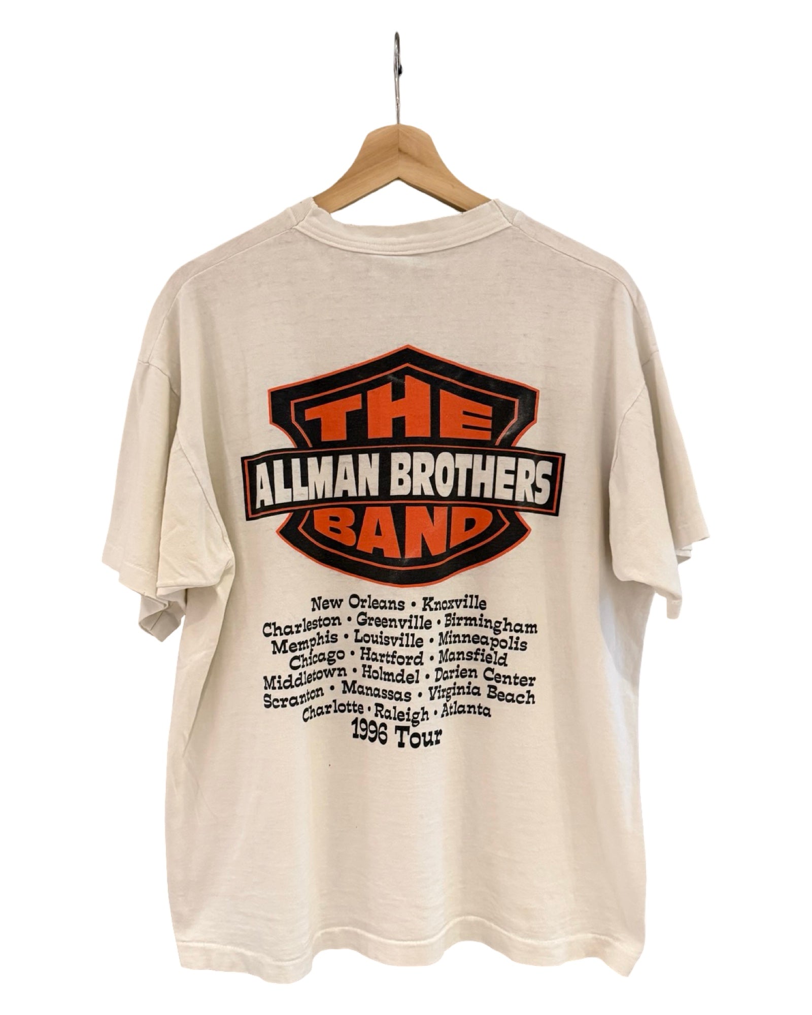 Vintage 1996 The Allman Brothers Band Tour Tee