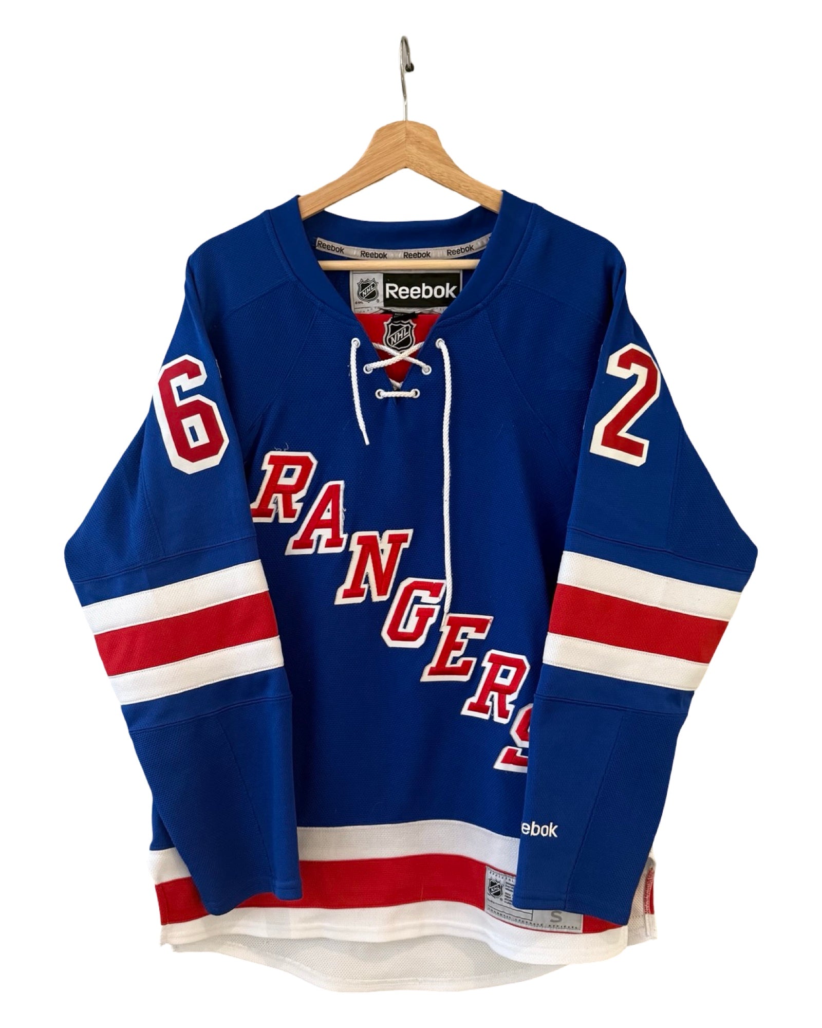 Vintage New York Rangers Carl Hagelin Reebok NHL Hockey Jersey