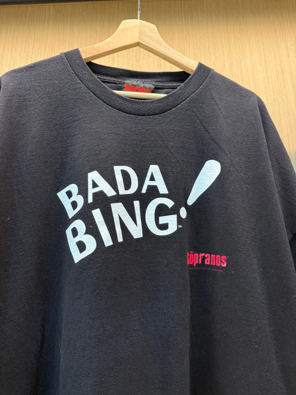 Vintage 2000 The Sopranos Bada Bing Promo Tee KIF Vintage