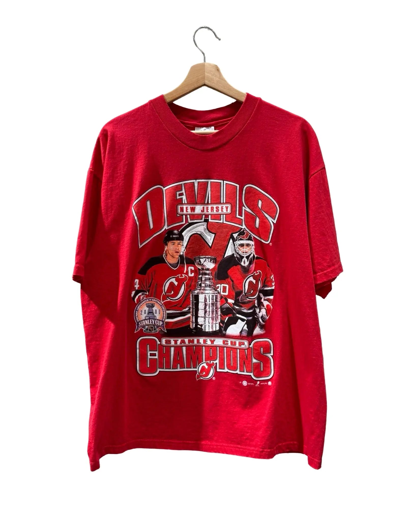 Vintage DS 2000 New Jersey Devils Champions Players Tee KIF Vintage
