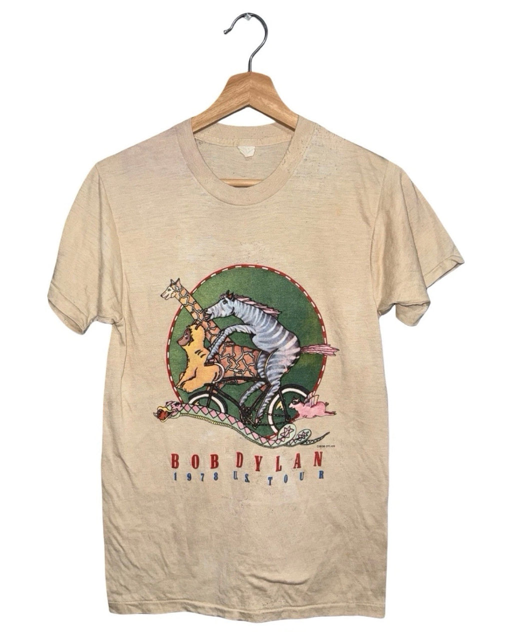 Vintage 1978 Bob Dylan US Tour Tee KIF Vintage