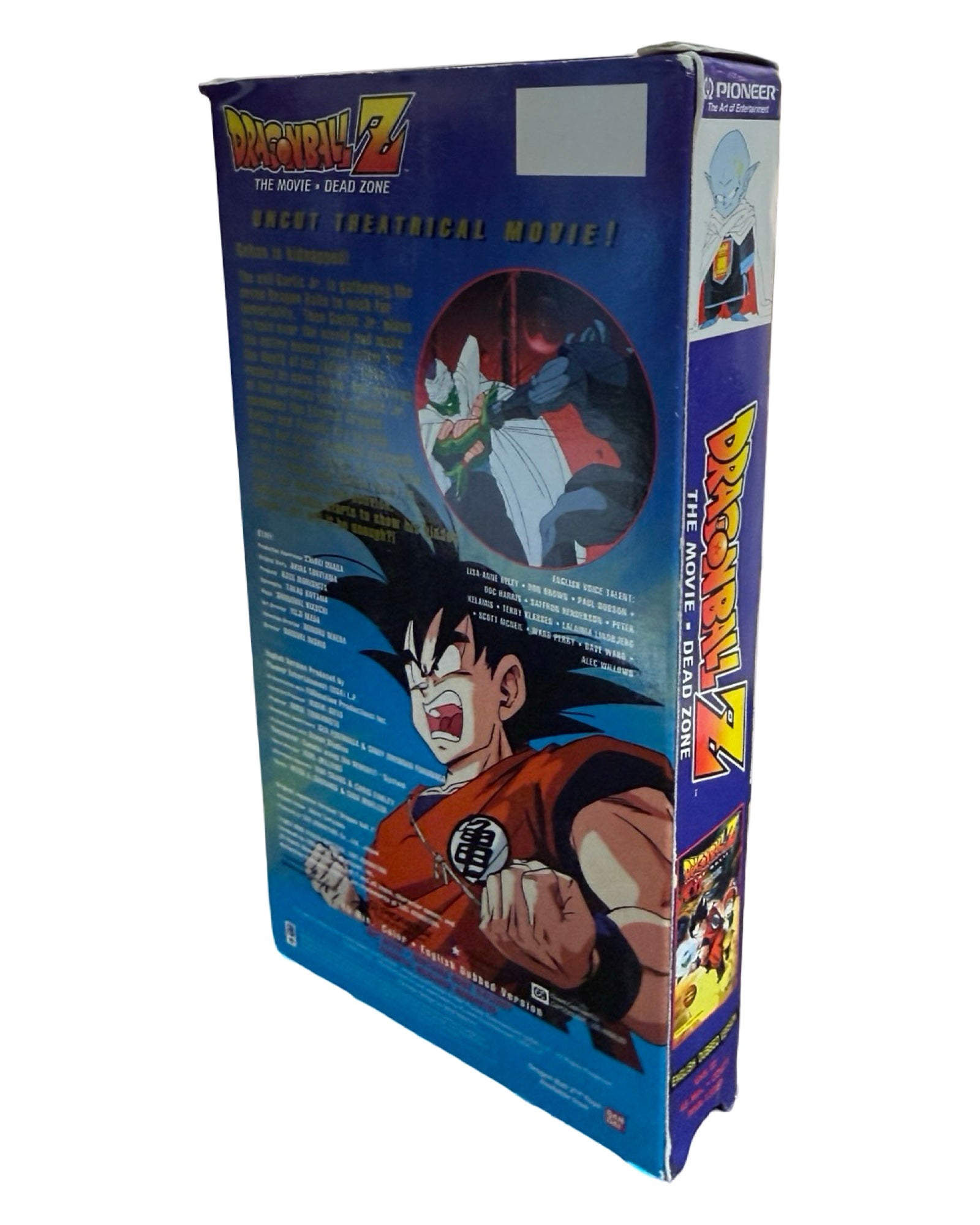 Dragon Ball Z antiguo Garlic Jr VHS