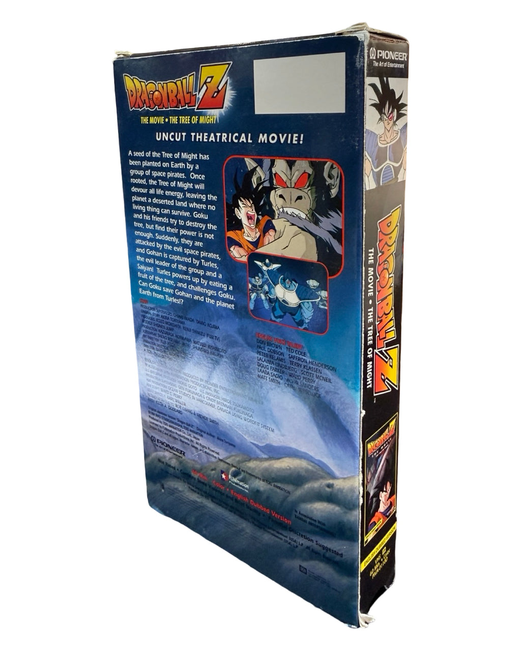 VHS de la película Dragon Ball Z El Árbol del Poder - Vintage