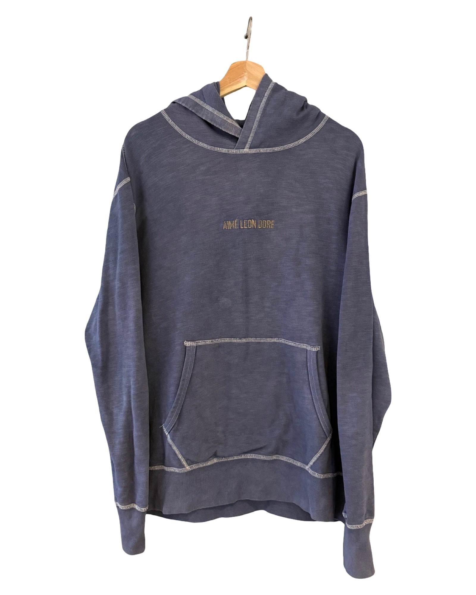 Sudadera con capucha morada Aime Leon Dore
