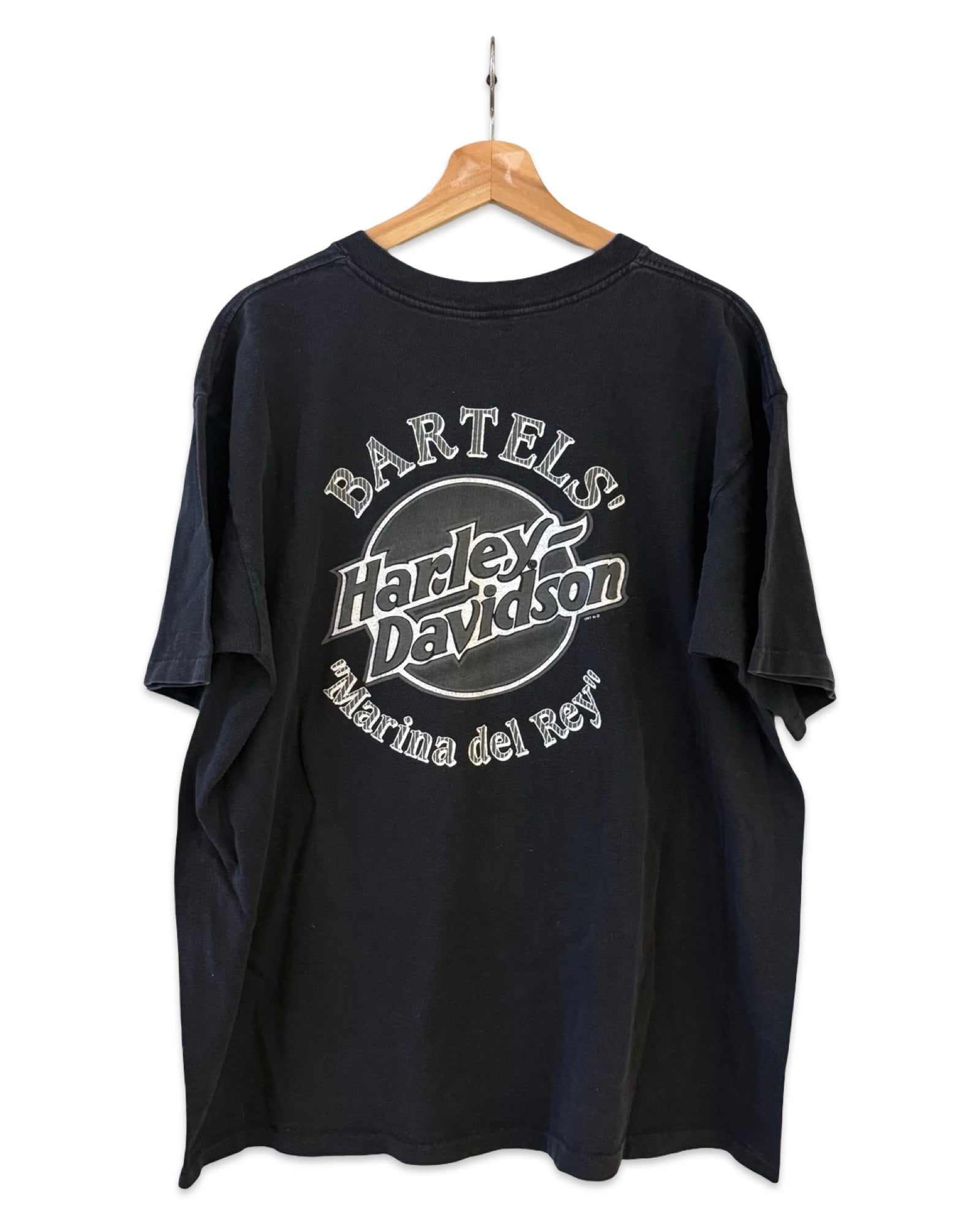 Vintage 1997 Harley Davidson Bartels Wolf Tee