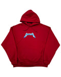 Deftones Metallica Logo Red Hoodie KIF Vintage
