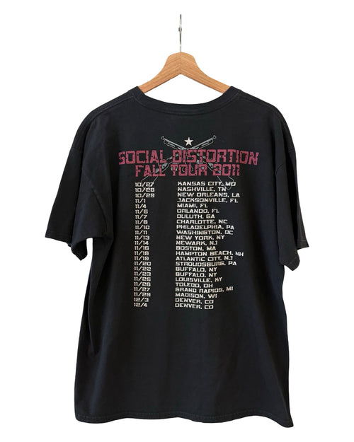 Vintage 2011 Social Distortion Punk Tour Tee