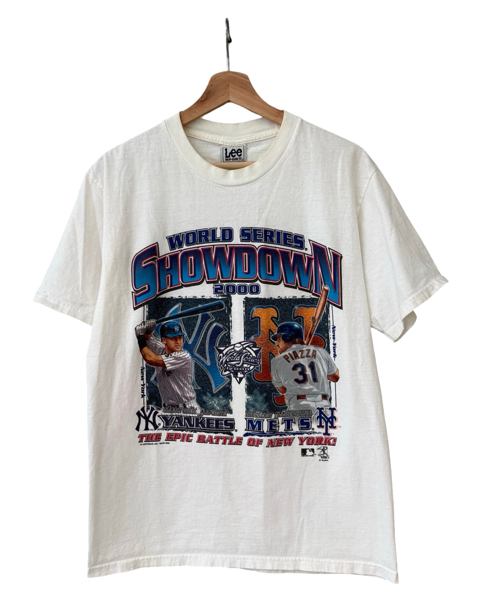 Camiseta "Subway Showdown" Yankees vs. Mets vintage del año 2000