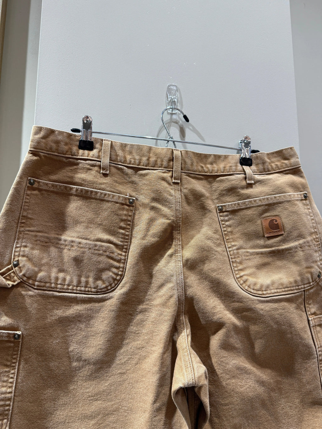 Vintage Carhartt Tan Double Knee Carpenter Pants size 38 KIF Vintage
