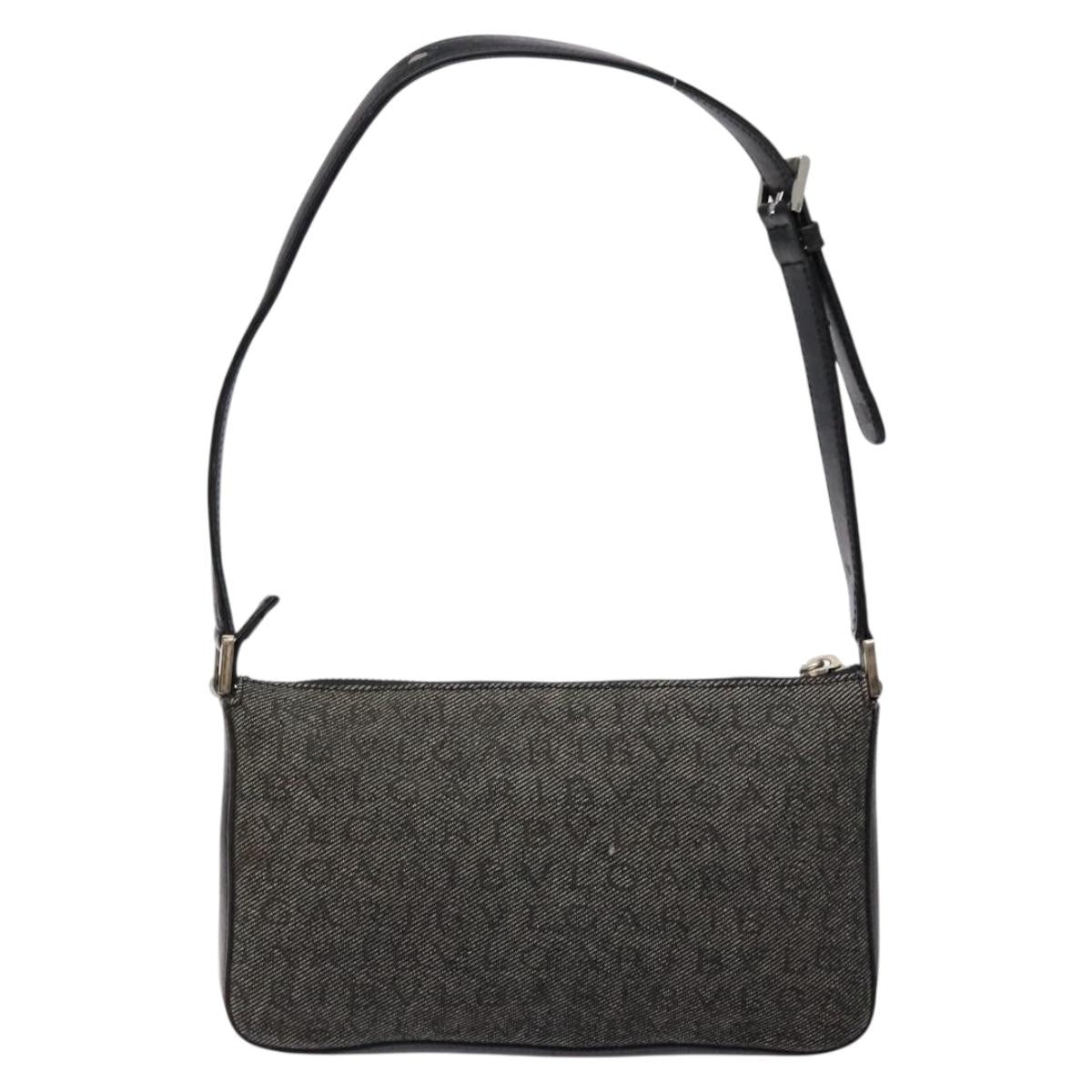 Bvlgari Logo Mania Black Shoulder Bag