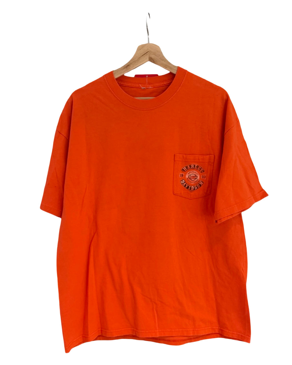 ヴィンテージ ハーレーダビッドソン ホーニートード ポケットTシャツ
