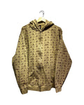 y2k BBC x HUF All Over Print Full Zip Up Hoodie KIF Vintage
