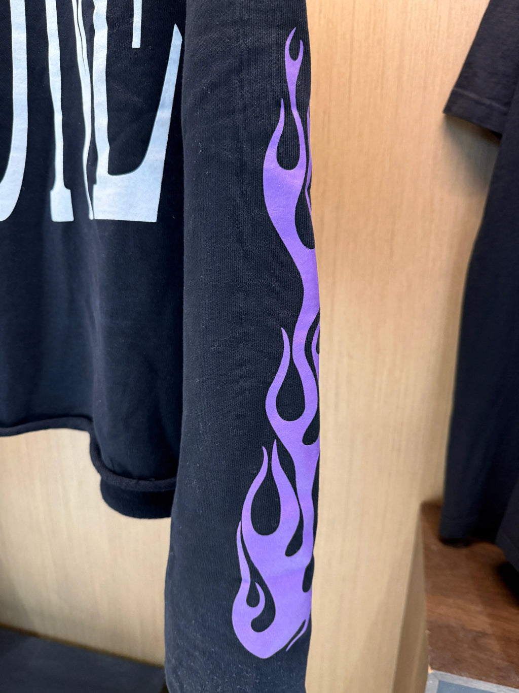 Vintage 2018 Palm Angels x Vlone Flames Hoodie KIF Vintage