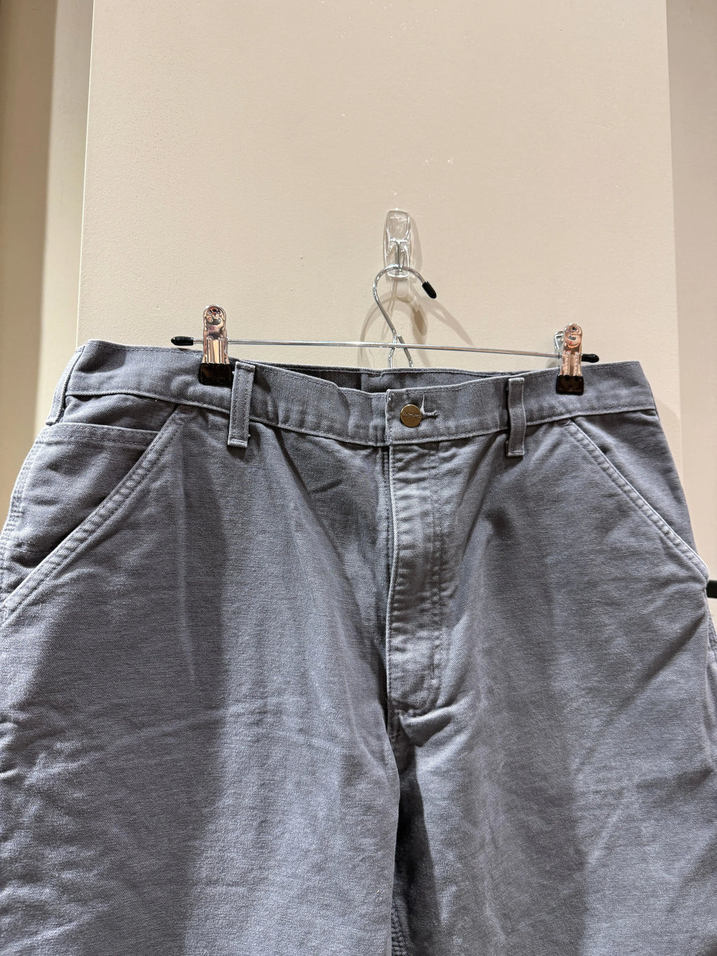 Vintage Carhartt Gray Flannel Lined Carpenter Pants KIF Vintage