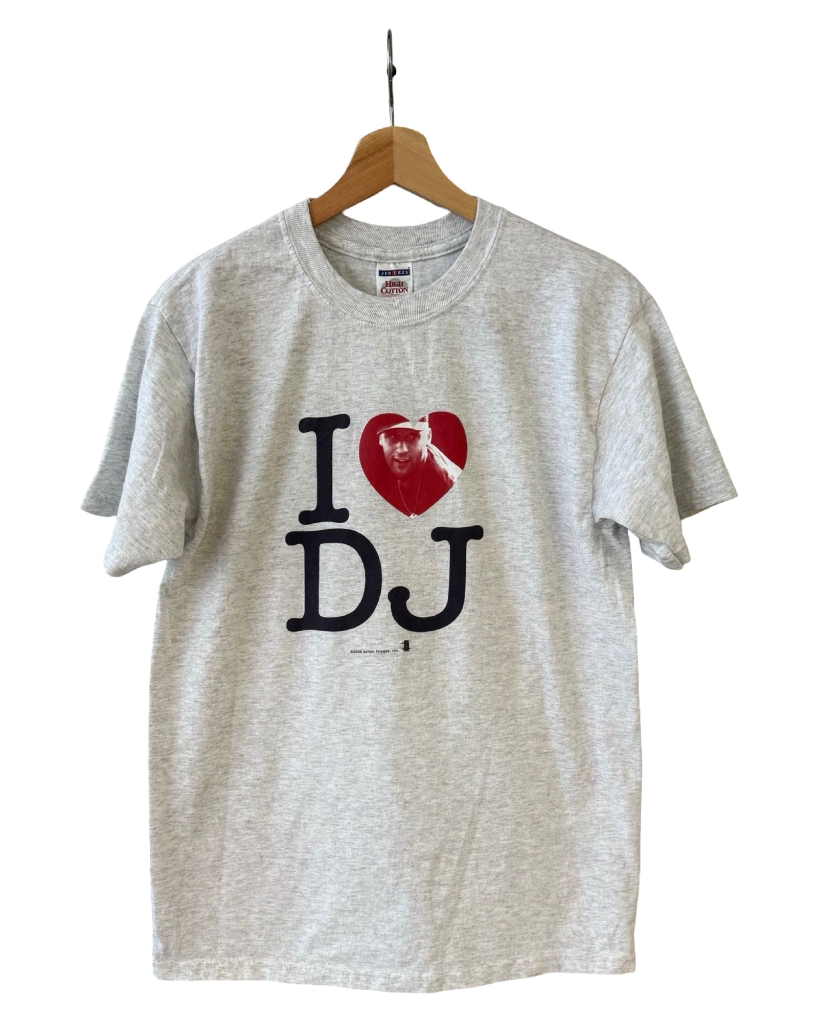 Vintage 2006 Derek Jeter Yankees I <3 DJ Promo Tee