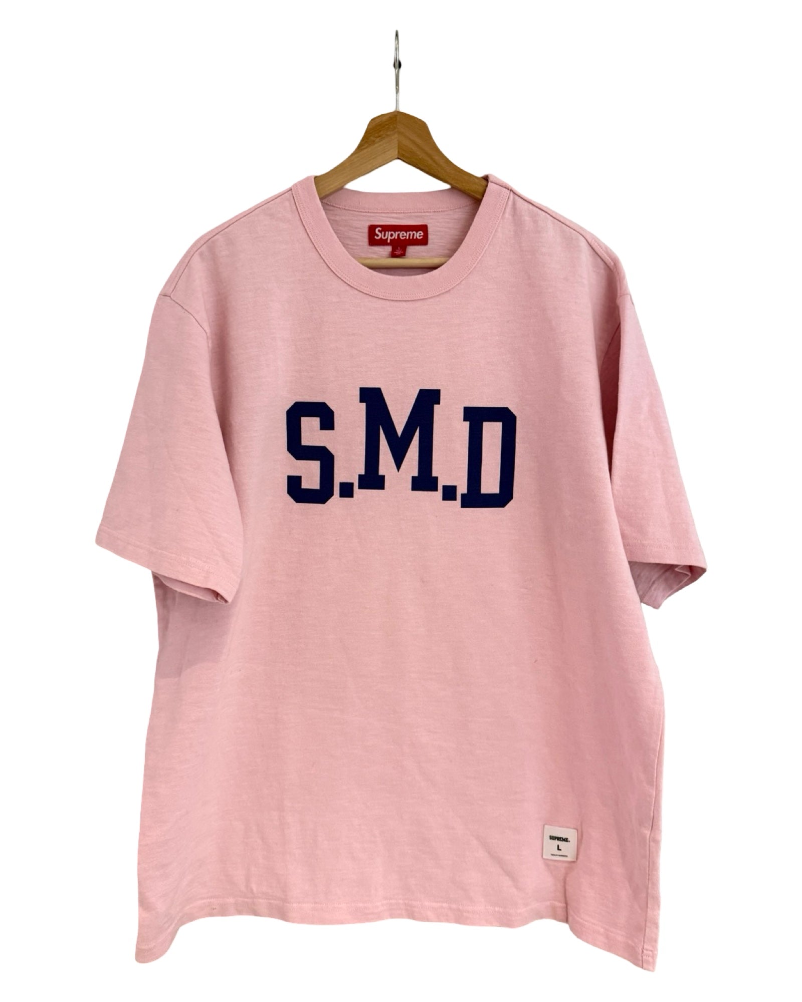 Supreme SMD Pink Cut & Sewn Tee KIF Vintage