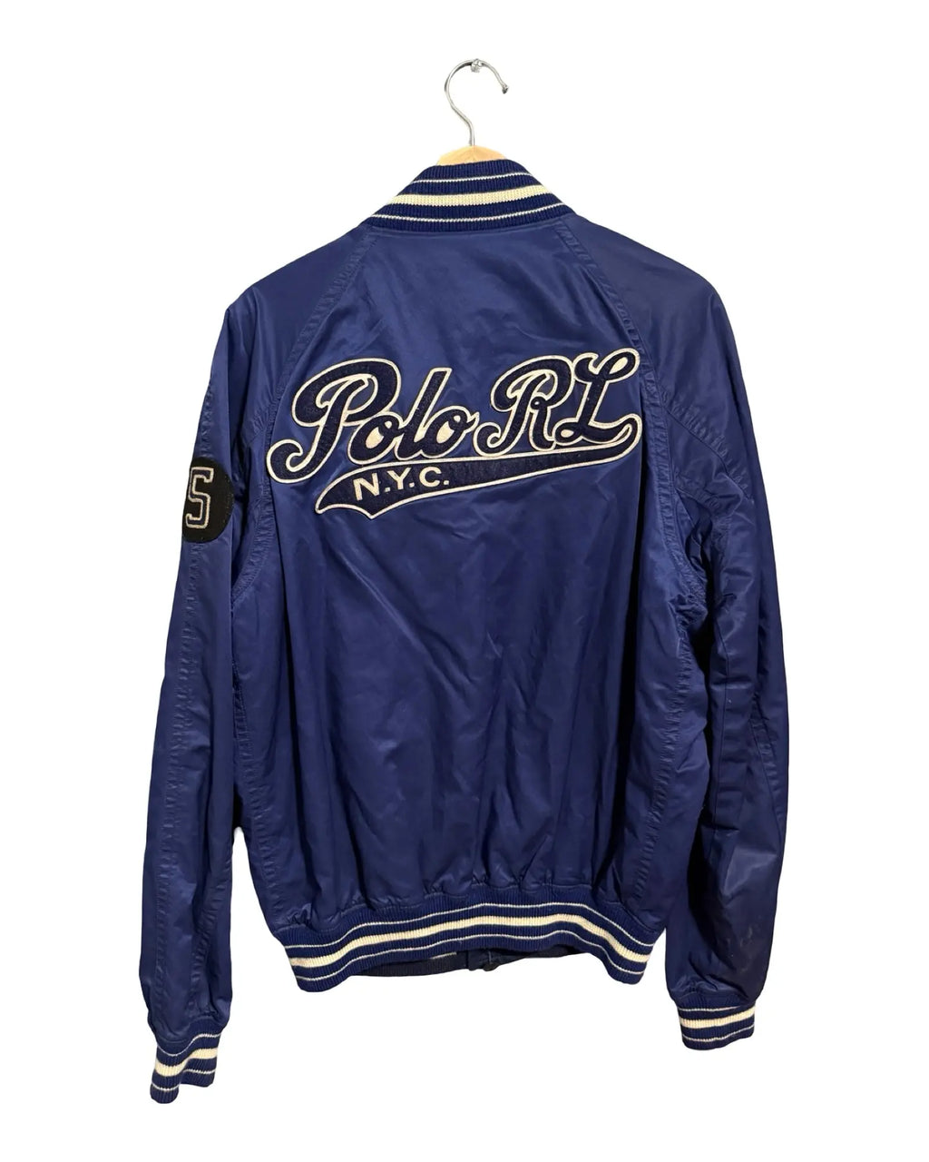 Vintage Polo Ralph Lauren NYC Reversible Letterman Jacket KIF Vintage
