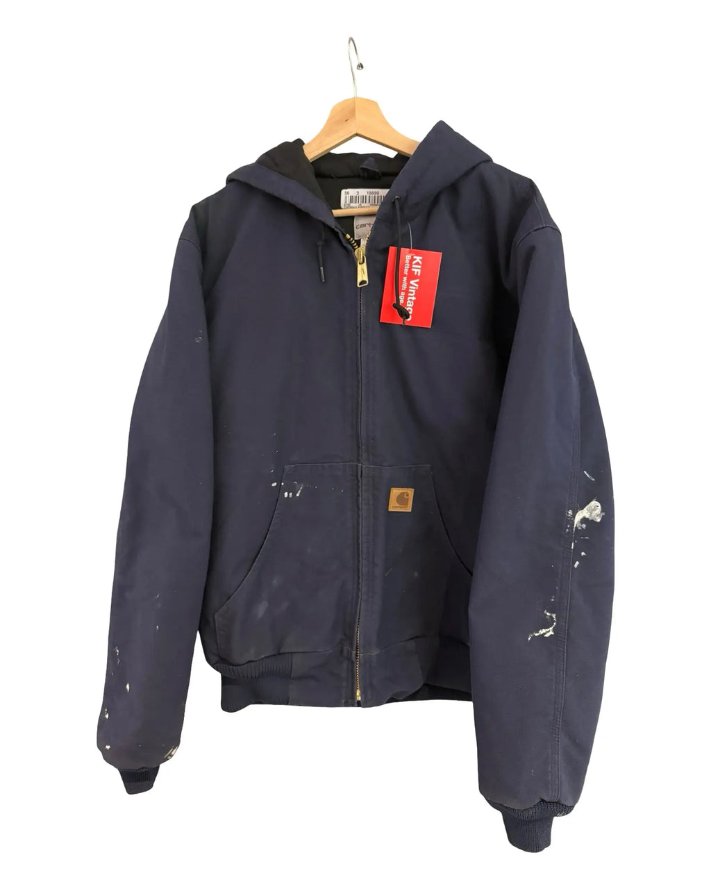 Vintage Carhartt Navy Paint Jacket KIF Vintage