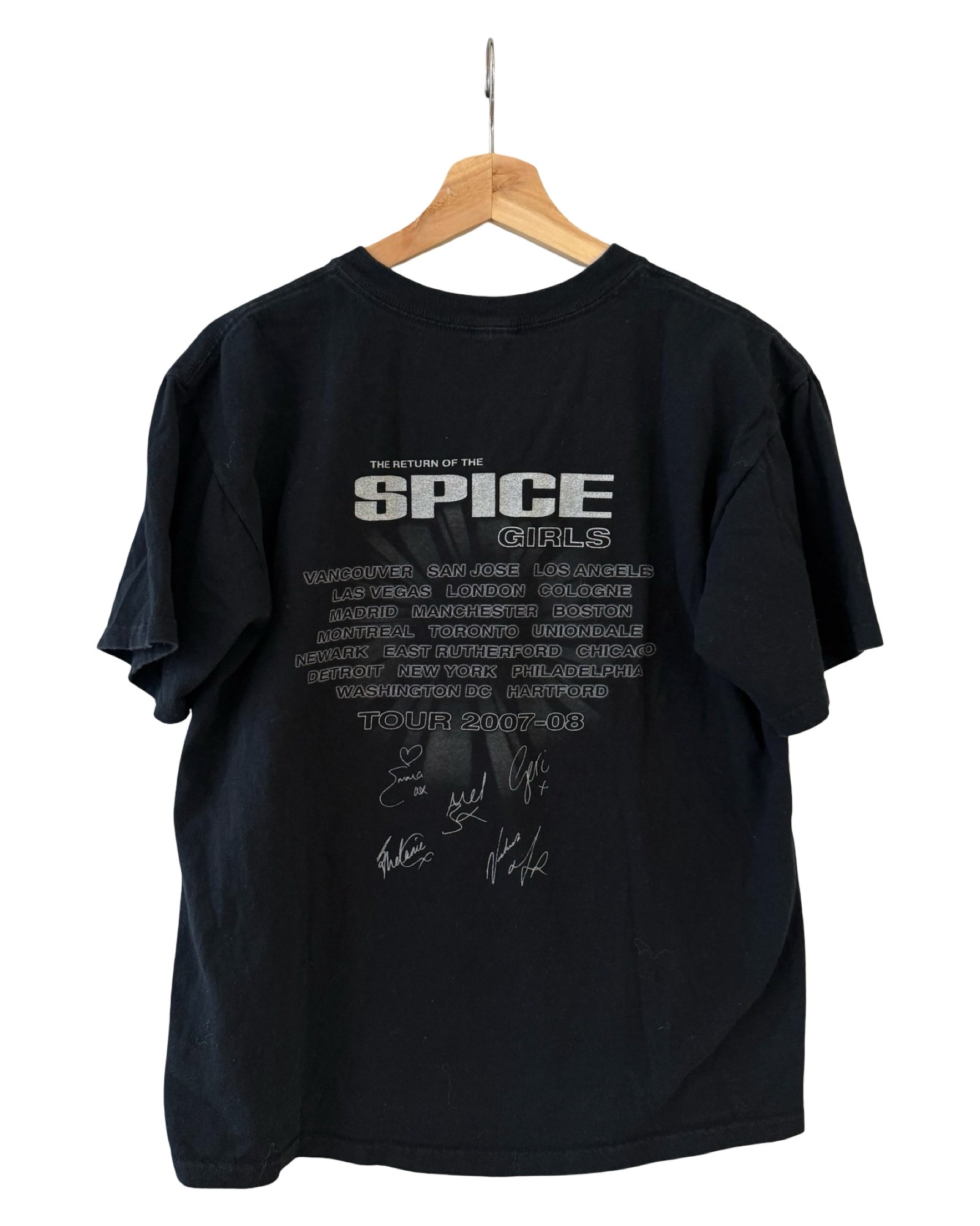 Vintage 2007 Spice Girls Tour Tee