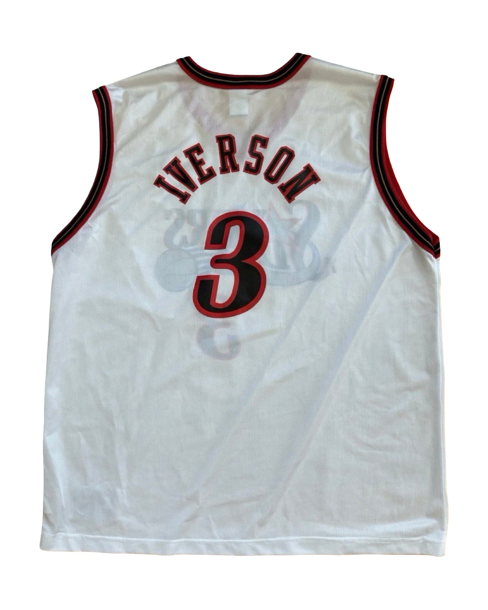 Vintage Allen Iverson 3 Philadelphia 76ers Champion Jersey