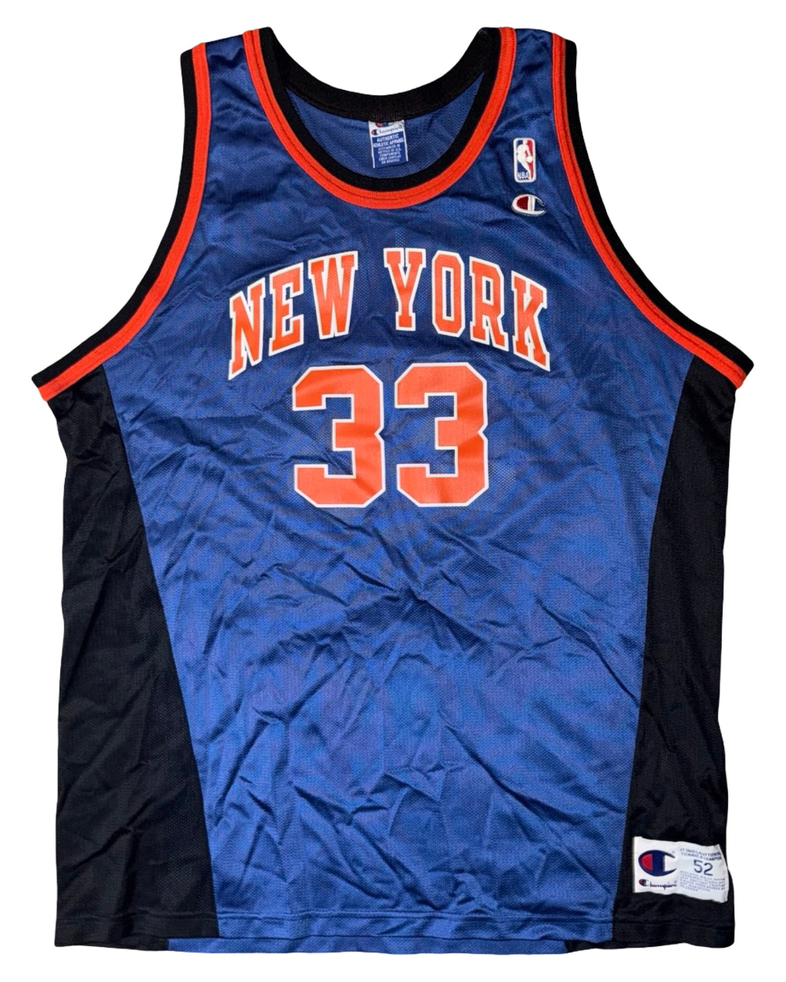 Vintage 90s New York Knicks Patrick Ewing 33 Jersey